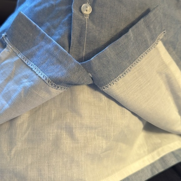 EVE Children Sz 12 M‎ blue two piece girls set dress / blouse bloomers - Picture 3 of 6